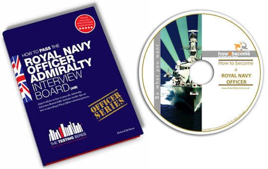 Royal Navy Officer Admiralty Interview Board book and DVD