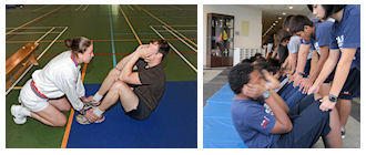 Use the Bleep Sit-Up Test to build core stamina and endurance! Use the Bleep Sit-Up Test to build core stamina and endurance!
