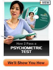 how to pass psychometric tests