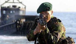 Royal Marines in action Royal Marines in action
