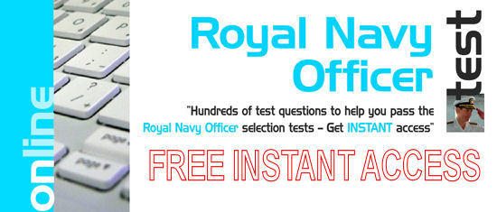 FREE Access to Royal Navy Officer Tests