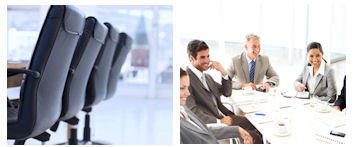 Candidates at an assessment centre