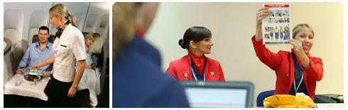 Training to become Cabin Crew