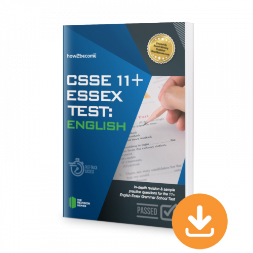 CSSE 11+ Essex Test English Download
