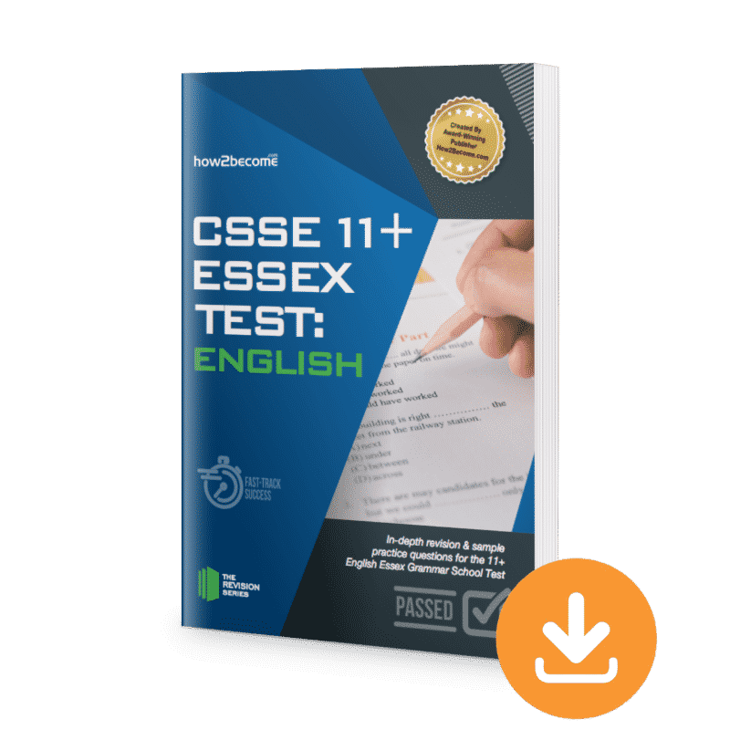 CSSE 11+ Essex Test English Download