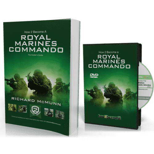 How to Become A Royal Marines Commando 200 page Book + Interview DVD
