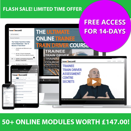 How to Pass the Trainee Train Driver Recruitment Process and Assessment Centre Online Course