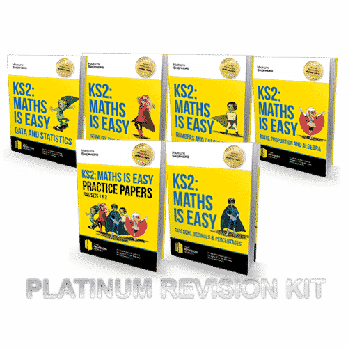 KS2 Maths is Easy 6 Book Revision Series Set