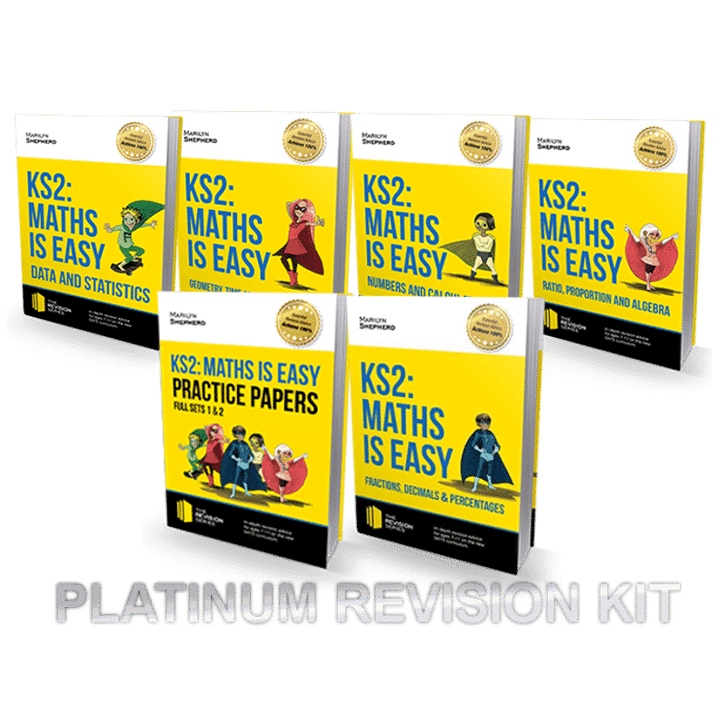 KS2 Maths is Easy 6 Book Revision Series Set