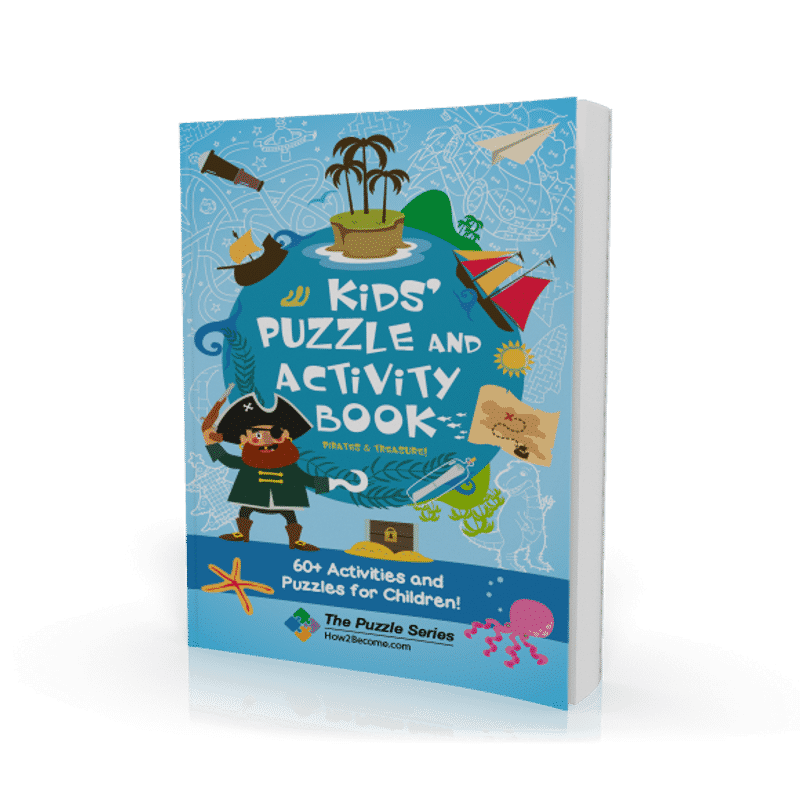 Kids' Puzzle and Activity Book Pirates & Treasure How 2