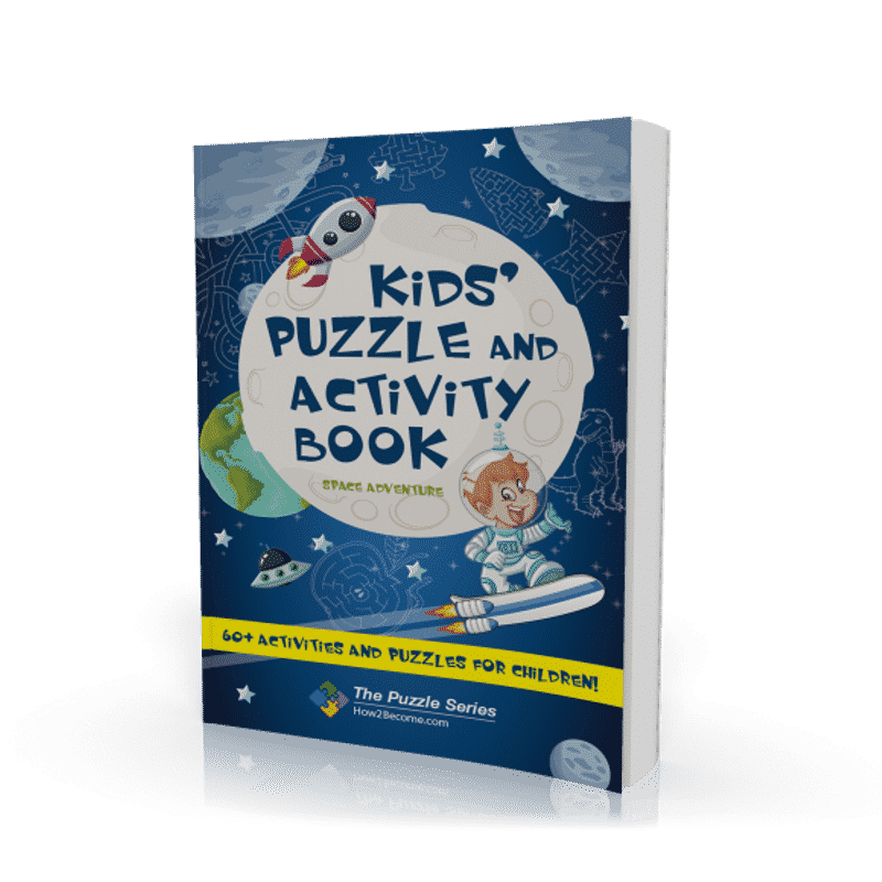 Kids' Puzzle and Activity Book Space Adventure How 2