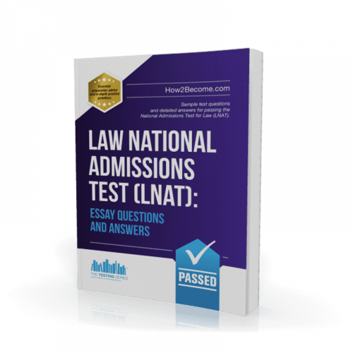Law National Admissions Test Essay Questions and Answers Book