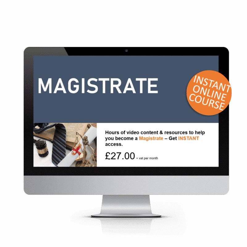 Magistrate Online Training Course