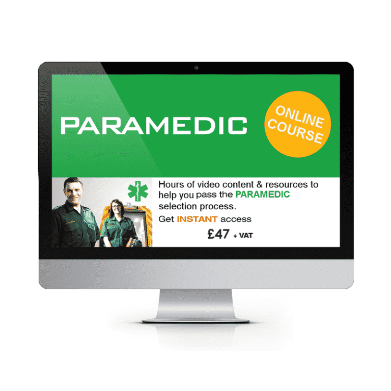 Online Paramedic Recruitment Training Course [£1 FOR 7 DAYS ACCESS