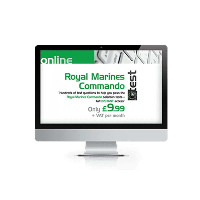 Online Royal Marines Commando Testing Suite