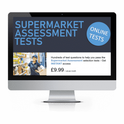 Online Supermarket Assessment Tests How2Become