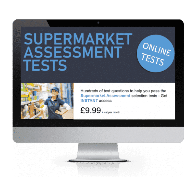 Online Supermarket Assessment Tests How2Become