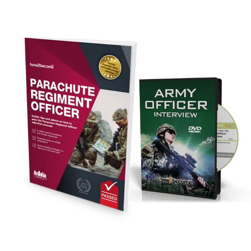 Parachute Regiment Officer Workbook + Interview DVD