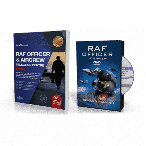 RAF Officer & Aircrew Selection Centre OASC + RAF Officer Interview DVD