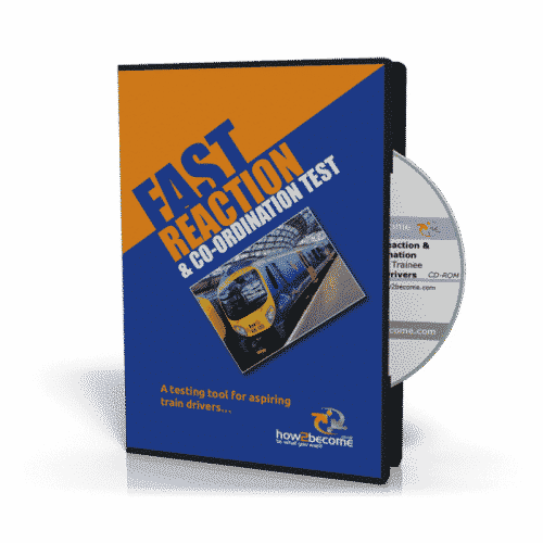The Train Driver Fast Reaction & Coordination Testing tool CD