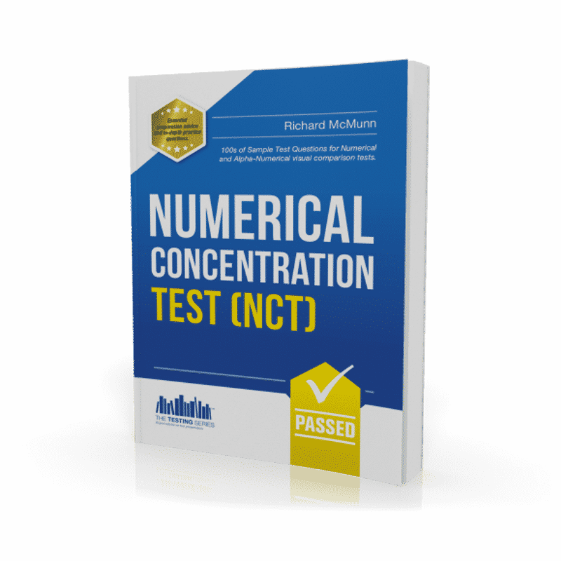 Numerical Concentration Tests Workbook