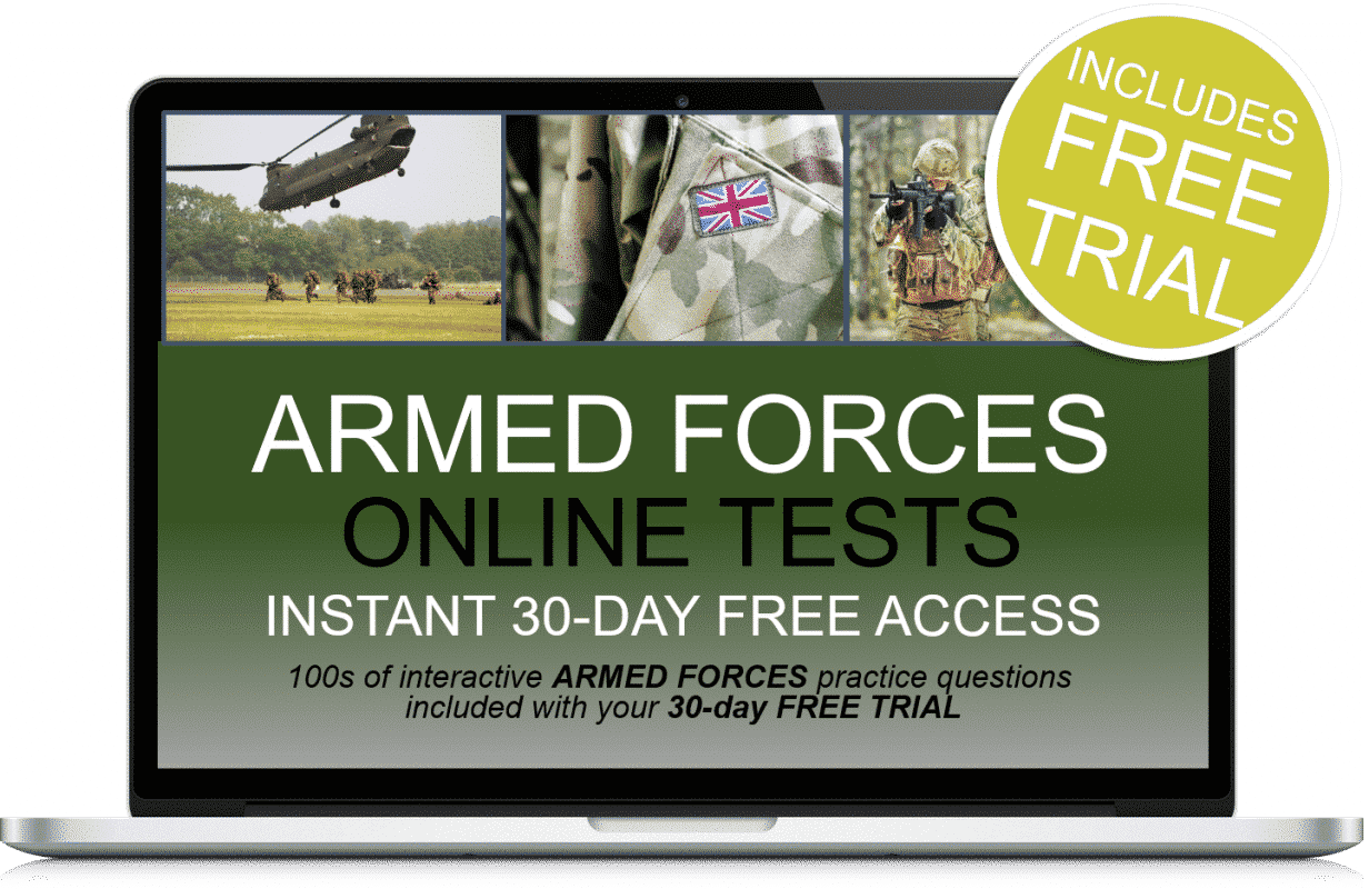 Free Online Interactive Armed Forces Practice Tests