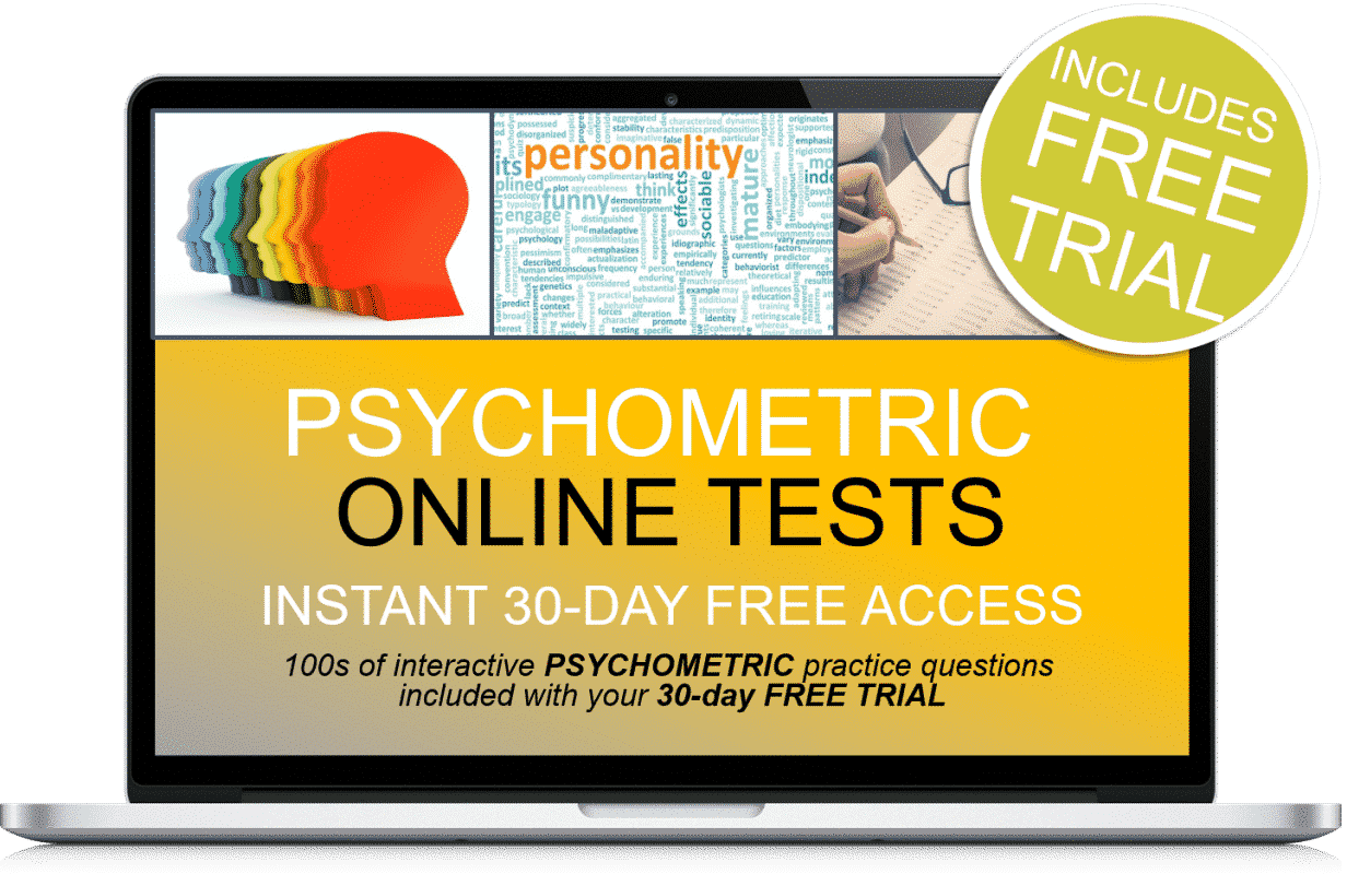 Free Online Interactive Psychometric Practice Tests