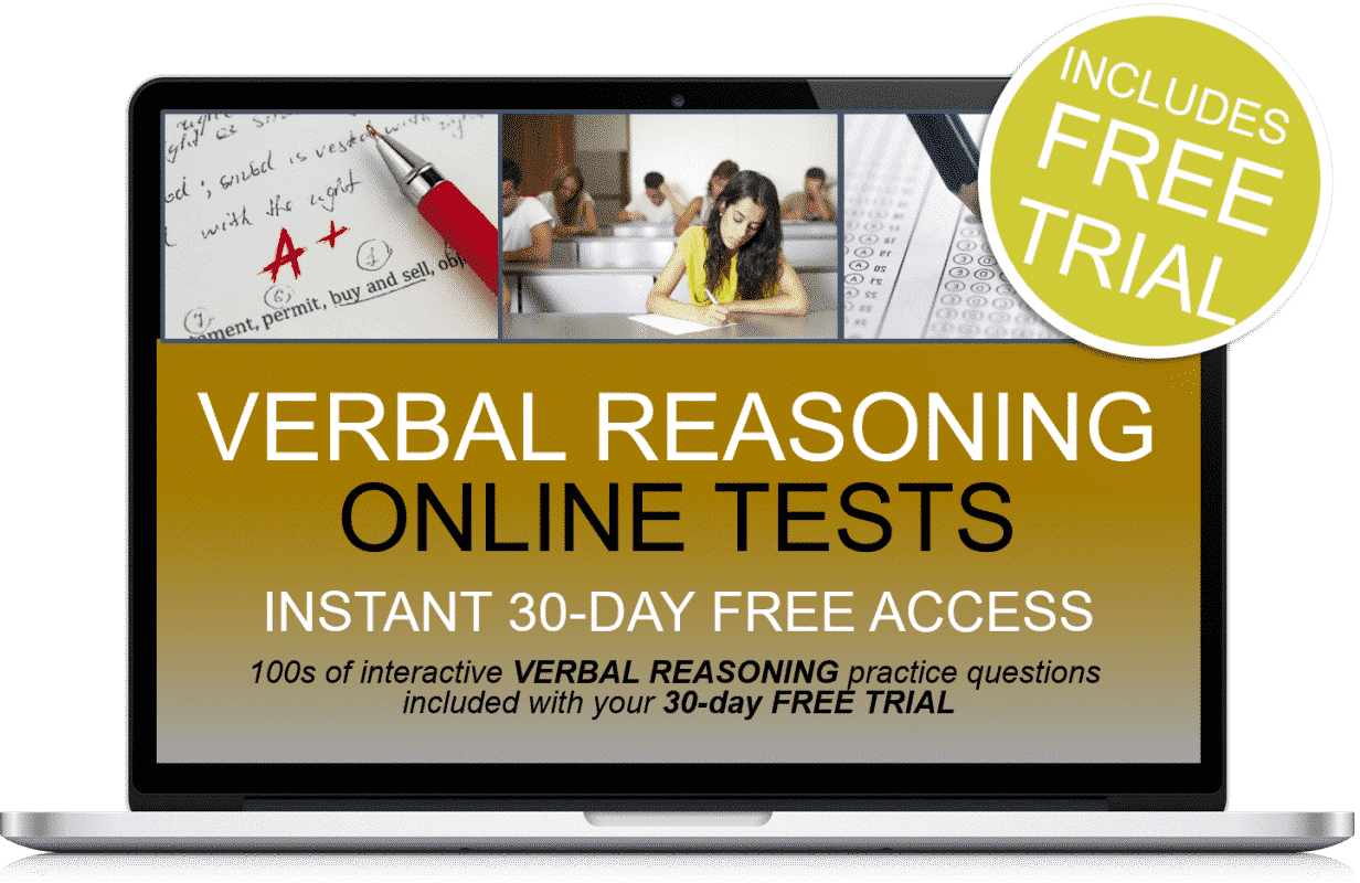 Free Online Interactive Verbal Reasoning Practice Tests