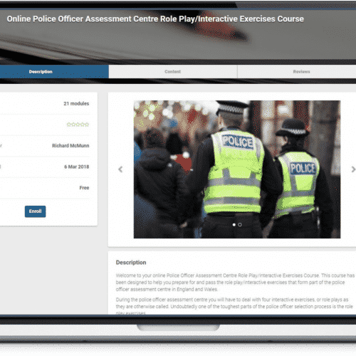Online Police Role Play Exercises