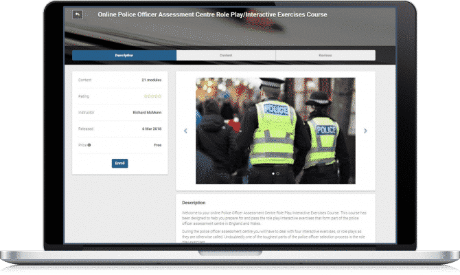 Online Police Role Play Exercises