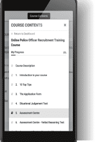 Become a Police Officer Online Mastery course iPhone@4x
