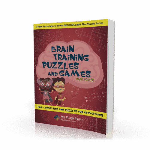 Brain Training Puzzles and Games for Kids Workbook