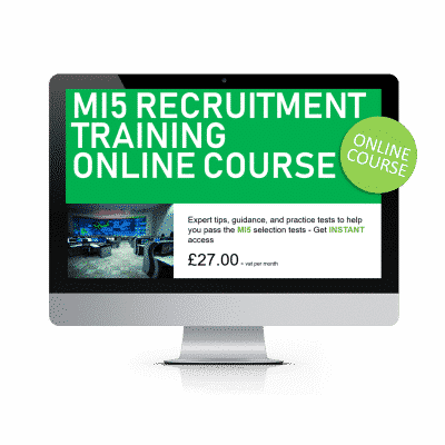 MI5 Recruitment Online Training Course