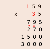 How to multiply Long Multiplication - Step 7