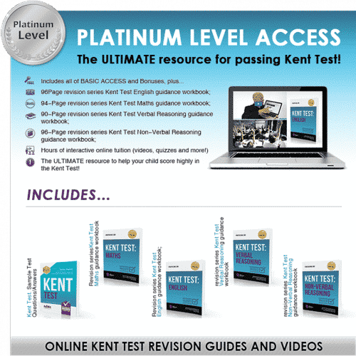 Access] Kent Test 5Book Set + Online Tuition + Bonuses How 2