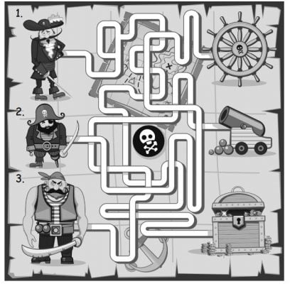 Puzzles for Kids Pirate Activities - Puzzle 2
