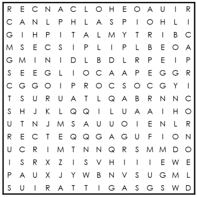 Word Puzzles For Kids - Word Search 3