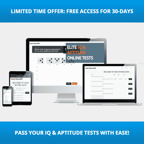 IQ & Aptitude ELITE Online Testing Suite Free Access
