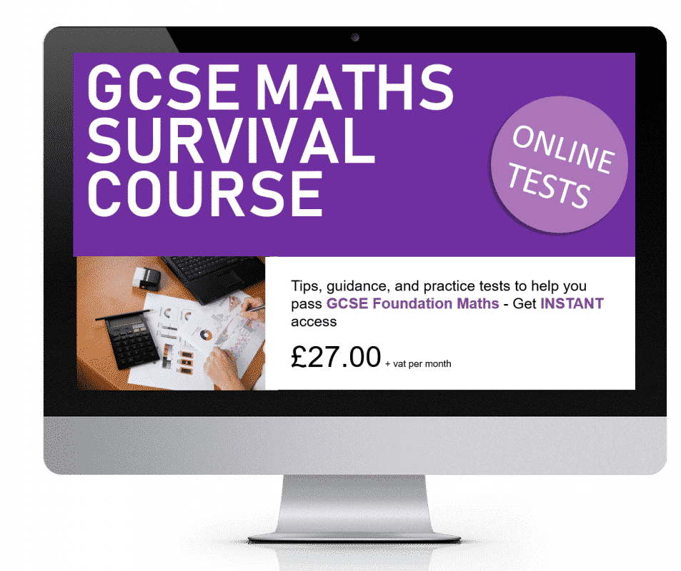 Gcse Maths Foundation Tier Online Course How2become