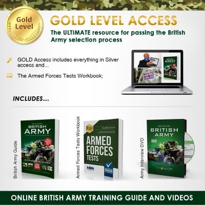 British Army gold pack banner_800x800