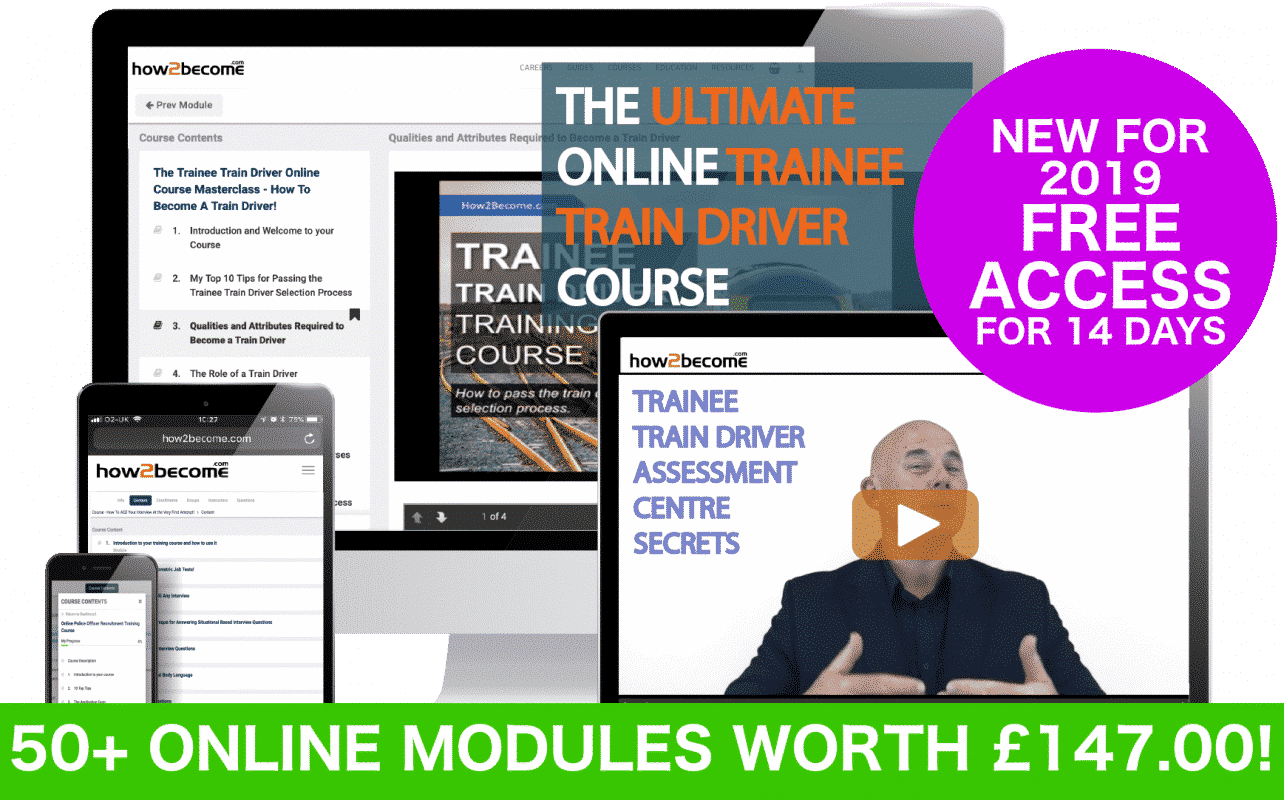 ULTIMATE Trainee Train Driver Training Course Recordings ONE TIME OFFER
