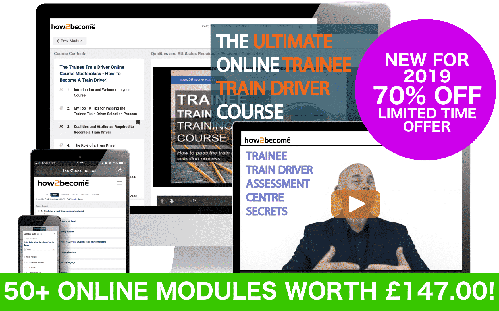 Online Trainee Train Driver Training Recordings - become a train driver