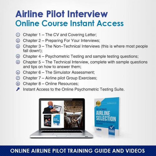 Online Airline Pilot Interview Instant Access