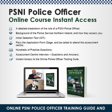 PSNI Police Officer Online Course Instant Access banner_800x800