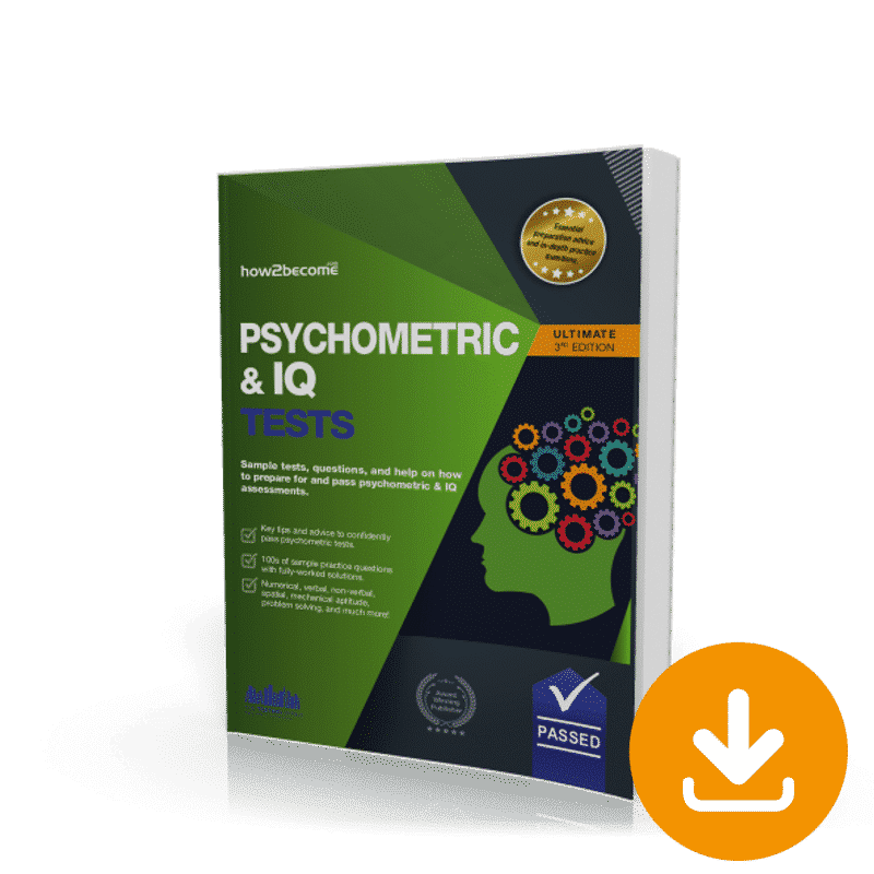Sample tests, questions, and help to prepare for and pass the psychometric and IQ tests