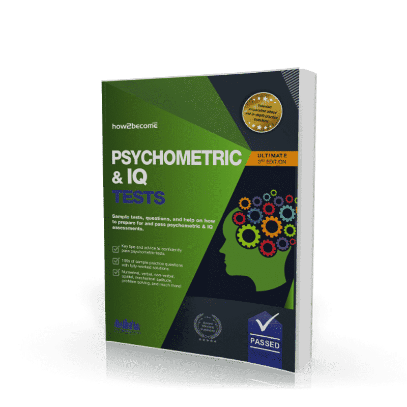 Sample tests, questions, and help to prepare for and pass the psychometric and IQ assessments