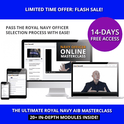 Royal Navy Officer Selection Process Online Course