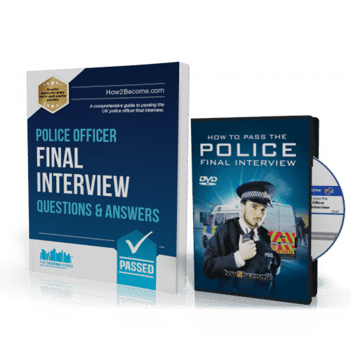 Police Final Interview Questions Workbook + Police Final Interview DVD