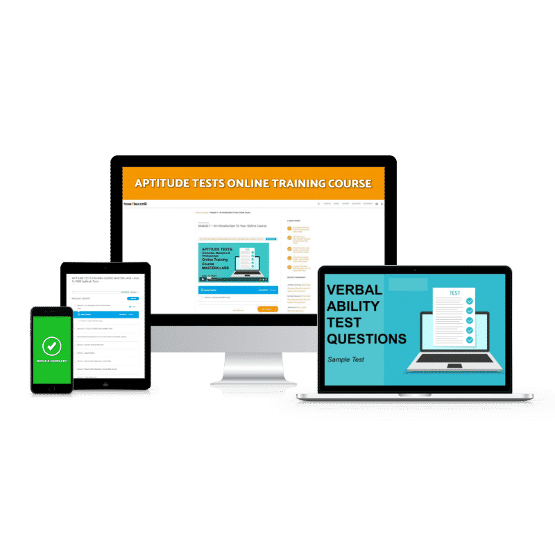 Aptitude Tests Online Training Course