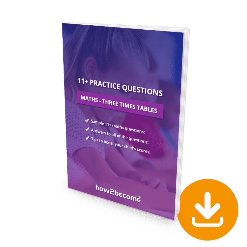 11 Plus Questions Maths Three Times Tables Download